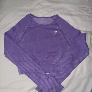 Purple Long Sleeve Women's Top